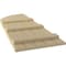 Ekena Millwork Americraft 5-Board (3 Batten) Wood Joined Board-n-Batten Shutters w/ Arch Top, ARW401BQ518X77NTH, PR ARW401BQ518X77NTH - alternate 5